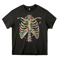 Asphalt Christmas Rib Cage Heavy Core Tee - FaDigitalArtStudio