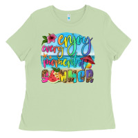 Matcha enjoy every moment of summer Ladies Tee - HRA Design Shop