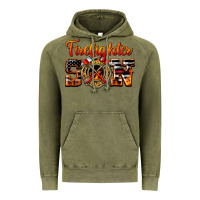 Vintage Olive American Flag Firefighter Son Vintage Hoodie - LillyAllenDesigns