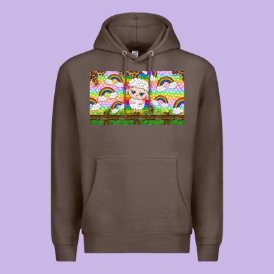 Cute Sheep Premium Hoodie Designed By Tumblerdesignbyshophia