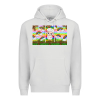 Dove Grey cute sheep Premium Hoodie - TumblerDesignByShophia