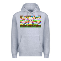 Heather Grey cute sheep Premium Hoodie - TumblerDesignByShophia