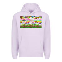Lilac cute sheep Premium Hoodie - TumblerDesignByShophia