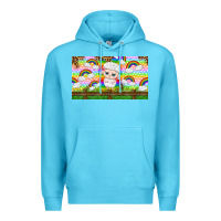 Ocean Blue cute sheep Premium Hoodie - TumblerDesignByShophia