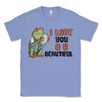 Colony Blue i love you u r beautiful frog Classic Tee - MaliasSmallBusiness