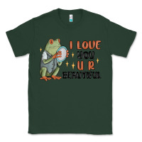 Sports Green i love you u r beautiful frog Classic Tee - MaliasSmallBusiness