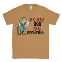Toasted Coconut i love you u r beautiful frog Classic Tee - MaliasSmallBusiness