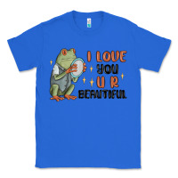 True Royal i love you u r beautiful frog Classic Tee - MaliasSmallBusiness