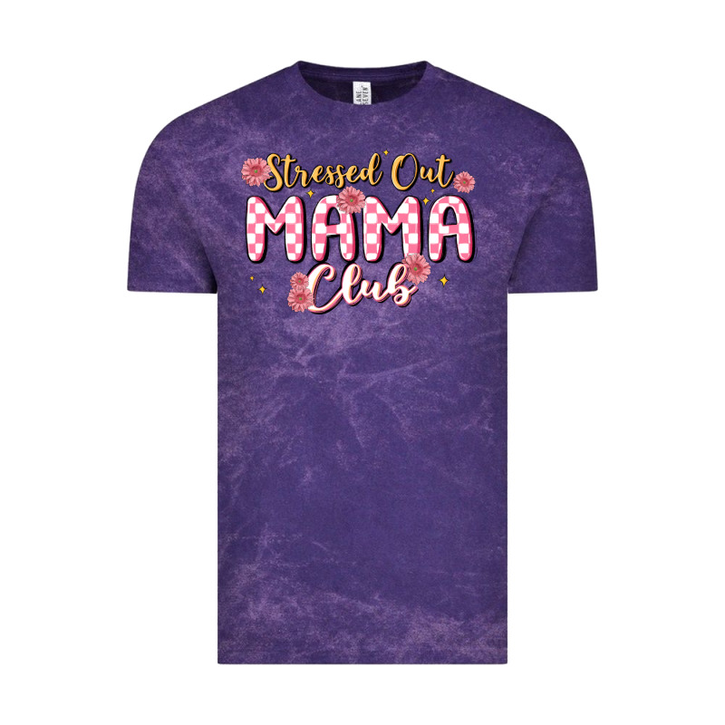 Stressed Out Mama Club Vintage Tee by MaliasSmallBusiness | Teevron