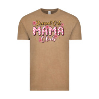 Vintage Coffee stressed out mama club Vintage Tee - MaliasSmallBusiness