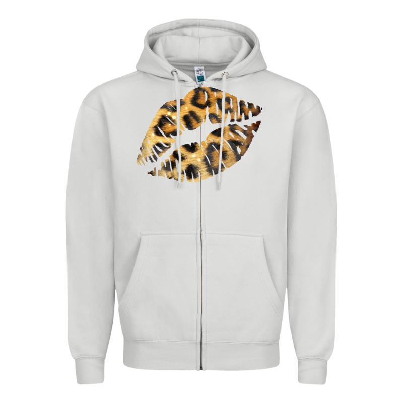 Leopard Lips Zipper Hoodie by Bettercallsaul | Teevron