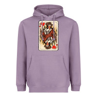 Lavender Queen Of Hearts Cowgirl Heavyweight Hoodie - HowdyJamesFarm