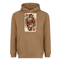 Toasted Coconut Queen Of Hearts Cowgirl Heavyweight Hoodie - HowdyJamesFarm