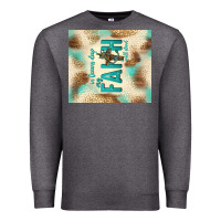 Charcoal Heather faith with cross Premium Sweatshirt - TumblerDesignByShophia