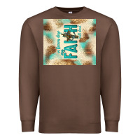 Chestnut faith with cross Premium Sweatshirt - TumblerDesignByShophia