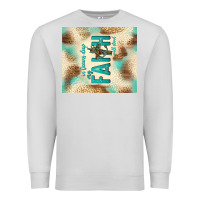 Dove Grey faith with cross Premium Sweatshirt - TumblerDesignByShophia