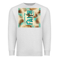 Oatmeal Heather faith with cross Premium Sweatshirt - TumblerDesignByShophia