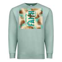 Seafoam faith with cross Premium Sweatshirt - TumblerDesignByShophia