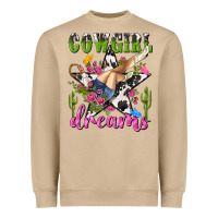 Mushroom western rodeo cowgirl dreams Heavyweight Sweatshirt - NancyCooperArtShop
