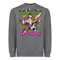 Storm western rodeo cowgirl dreams Heavyweight Sweatshirt - NancyCooperArtShop