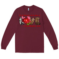 Burgundy let all that you do be done in love i corinthians Long Sleeve Tee - NancyCooperArtShop