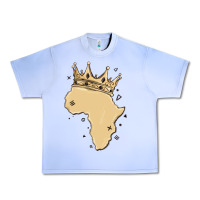 Grape Ice africa with crown Urban Heavy Tee - MaliasSmallBusiness