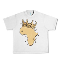 Lunar Rock africa with crown Urban Heavy Tee - MaliasSmallBusiness