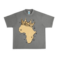 Tornado africa with crown Urban Heavy Tee - MaliasSmallBusiness