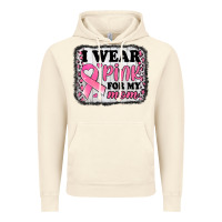 Vintage Artic i wear pink for my mom breast cancer awareness Vintage Hoodie - Jasminsmagicworld