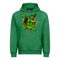 Emerald St. Patrick's Day lip Urban Hoodie - FaDigitalArtStudio