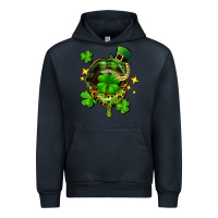 Navy St. Patrick's Day lip Urban Hoodie - FaDigitalArtStudio