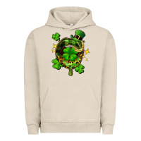 Pigment French Oak St. Patrick's Day lip Urban Hoodie - FaDigitalArtStudio