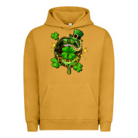 Pigment Peanut Butter St. Patrick's Day lip Urban Hoodie - FaDigitalArtStudio