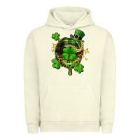 Pigment Pistachio St. Patrick's Day lip Urban Hoodie - FaDigitalArtStudio