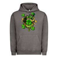 Pigment Tornado St. Patrick's Day lip Urban Hoodie - FaDigitalArtStudio