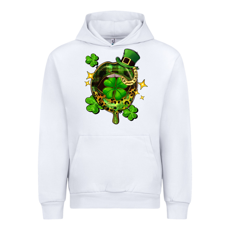 St. Patrick's Day Lip Urban Hoodie by FaDigitalArtStudio | Teevron