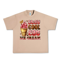 Burro stay cool eat ice cream Urban Heavy Tee - AdoDesignShop