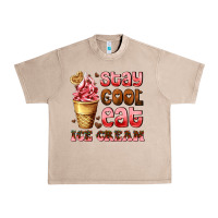 French Oak stay cool eat ice cream Urban Heavy Tee - AdoDesignShop