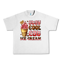 Lunar Rock stay cool eat ice cream Urban Heavy Tee - AdoDesignShop