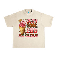 Sandshell stay cool eat ice cream Urban Heavy Tee - AdoDesignShop