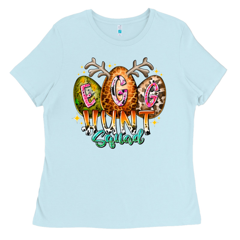 Egg Hunt Squad Ladies Tee by RacoonDesign | Teevron