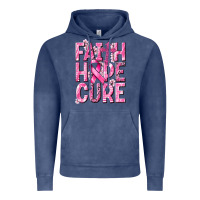 Vintage Denim faith hope cure cancer Vintage Hoodie - NancyCooperArtShop