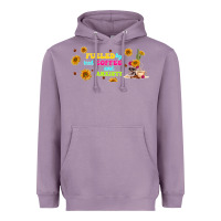 Lavender fueled by ıced coffee and anxiety Heavyweight Hoodie - TumblerDesignByShophia