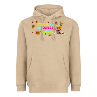 Mushroom fueled by ıced coffee and anxiety Heavyweight Hoodie - TumblerDesignByShophia