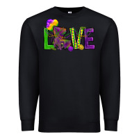 Black Love Louisiana Premium Sweatshirt - HowdyJamesFarm