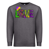 Charcoal Heather Love Louisiana Premium Sweatshirt - HowdyJamesFarm