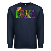 Navy Love Louisiana Premium Sweatshirt - HowdyJamesFarm