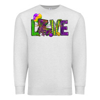 Oatmeal Heather Love Louisiana Premium Sweatshirt - HowdyJamesFarm