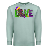 Seafoam Love Louisiana Premium Sweatshirt - HowdyJamesFarm