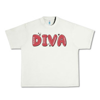 Pistachio diva Urban Heavy Tee - MaliasSmallBusiness